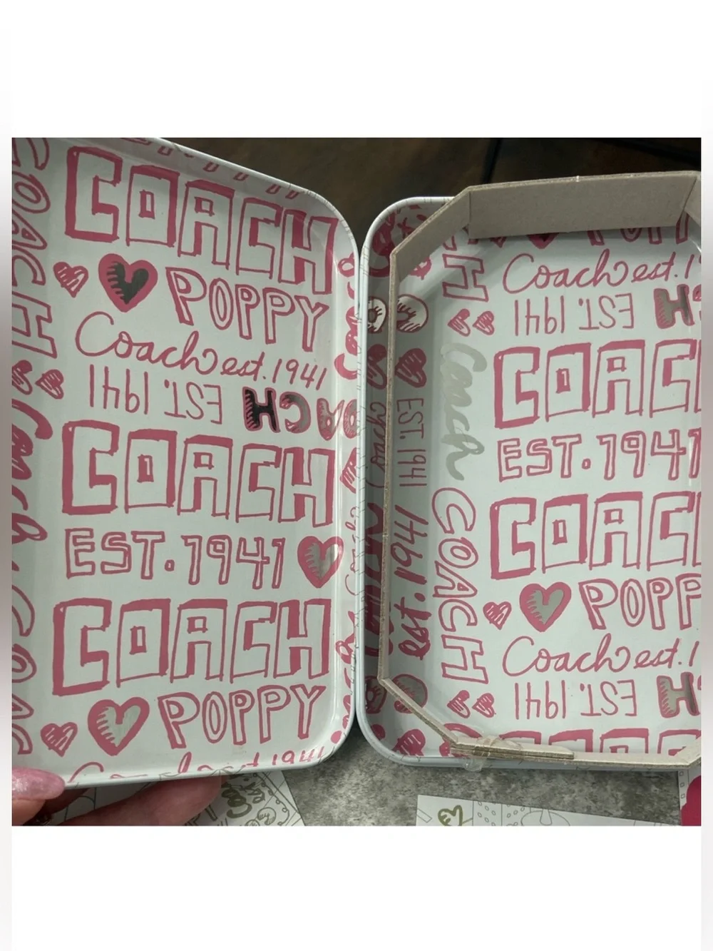 Coach Poppy Chan note cards complete set brand new
